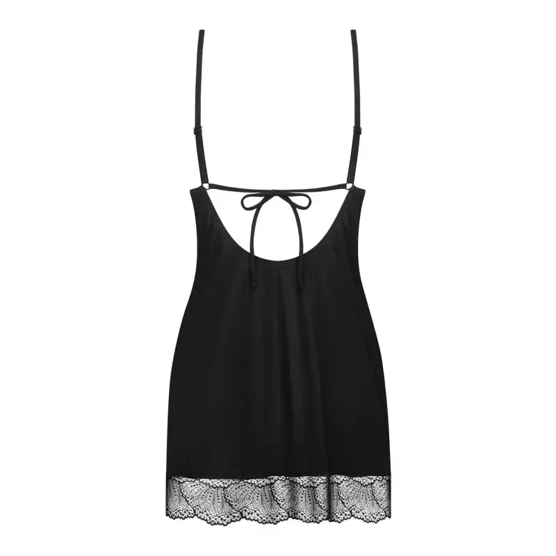 Nuisette de couleur noire modèle Lobellis