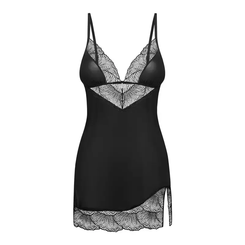 Nuisette de couleur noire modèle Lobellis