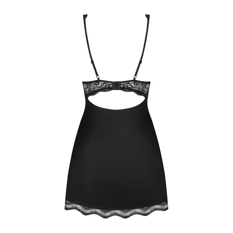 Nuisette de couleur noire modèle Luvae