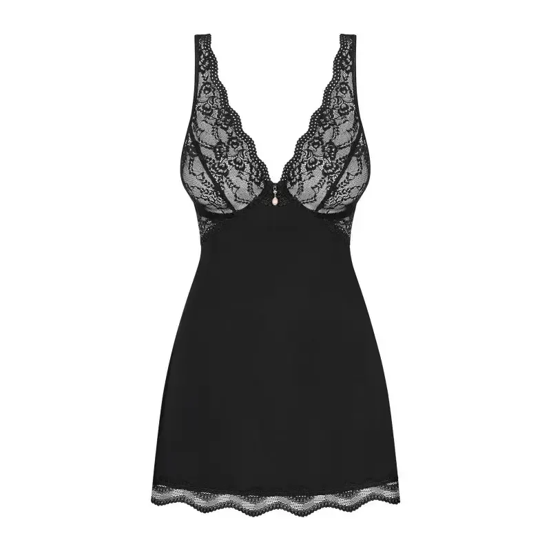 Nuisette de couleur noire modèle Luvae