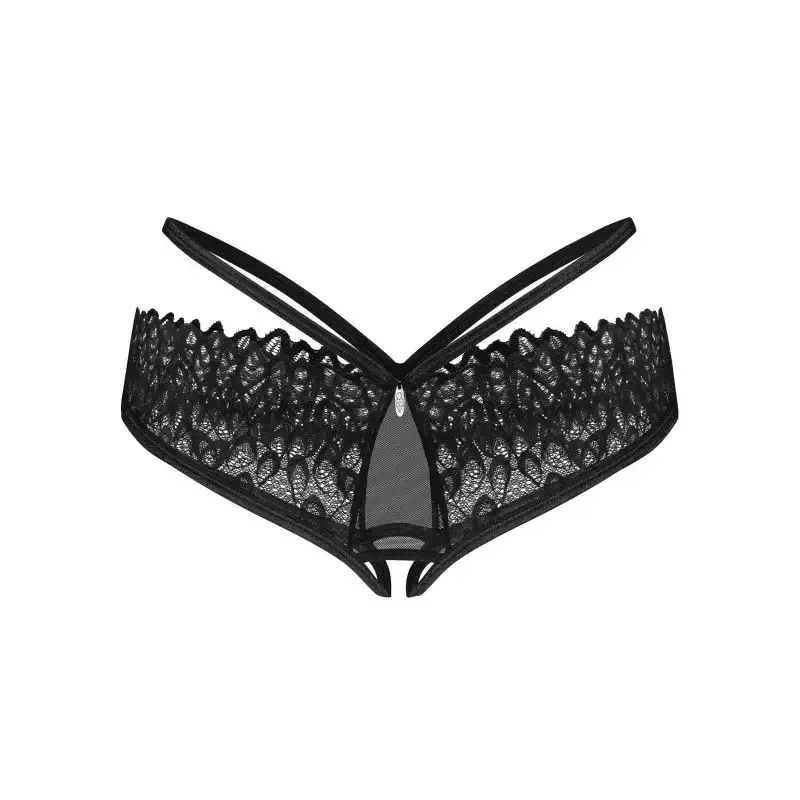 Culotte fendue noire pour femme Donarella modèle Audacieuse