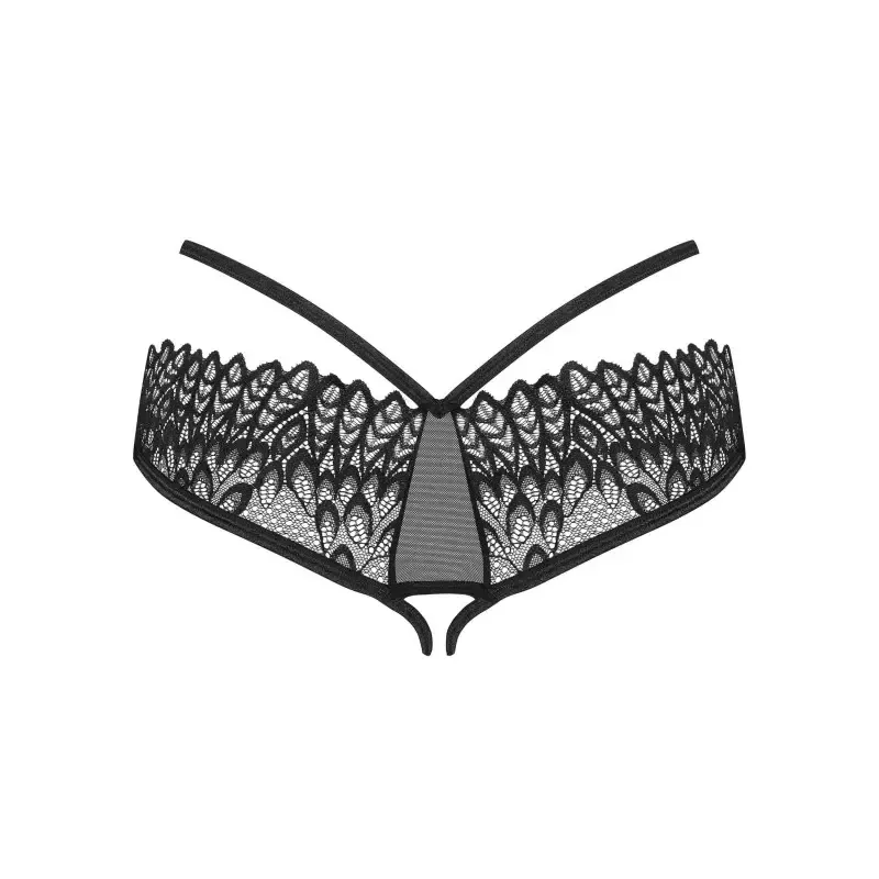 Culotte fendue noire pour femme Donarella modèle Audacieuse