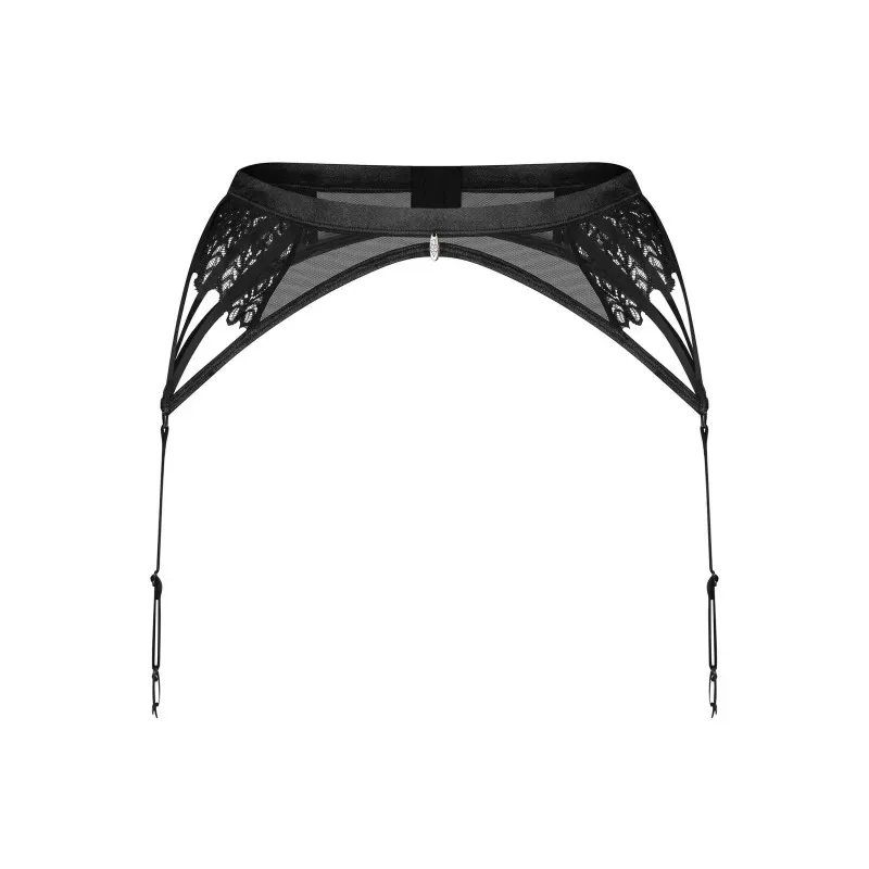 Porte-jarretelles noir Donarella