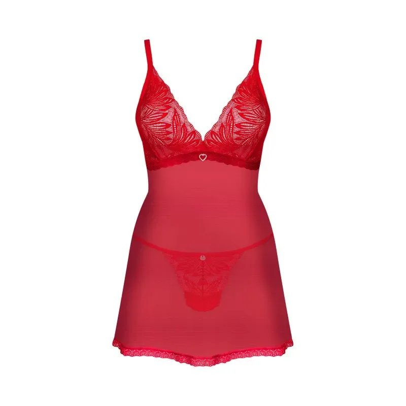 Babydoll rouge Chilisa | Oumi & Jolie